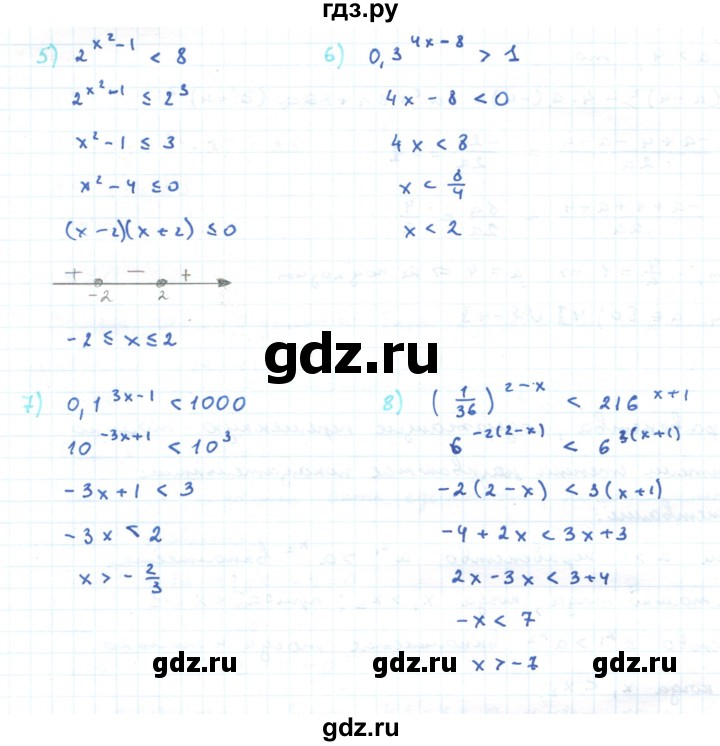 ГДЗ по алгебре 11 класс Мерзляк  Углубленный уровень параграф 3 - 3.2, Решебник
