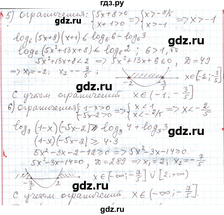 ГДЗ по алгебре 11 класс Мерзляк  Углубленный уровень параграф 7 - 7.15, Решебник