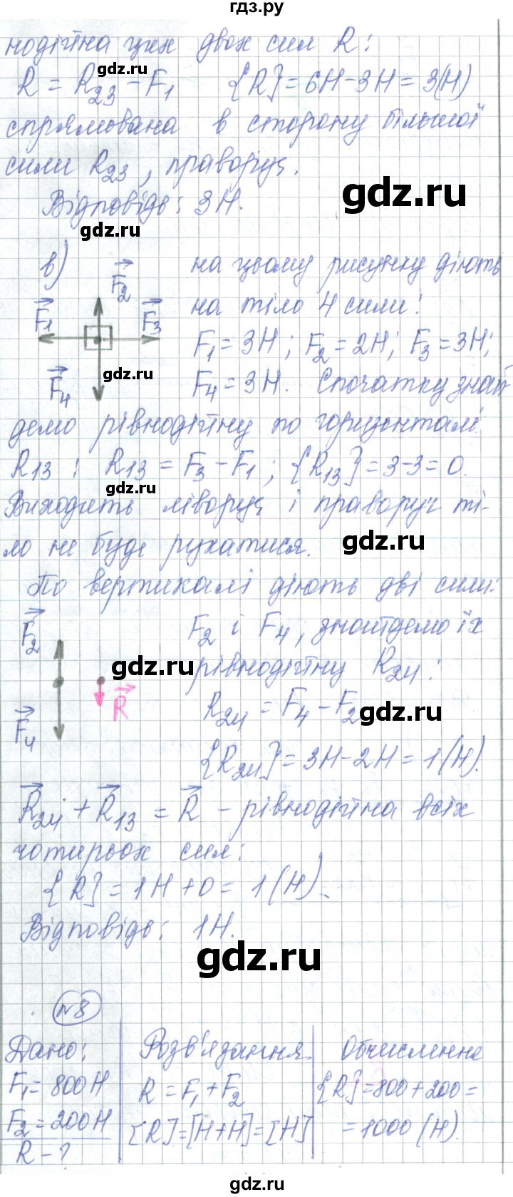 ГДЗ по физике 7 класс Барьяхтар   страница - 125, Решебник