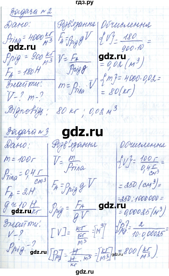 ГДЗ по физике 7 класс Барьяхтар   страница - 184, Решебник