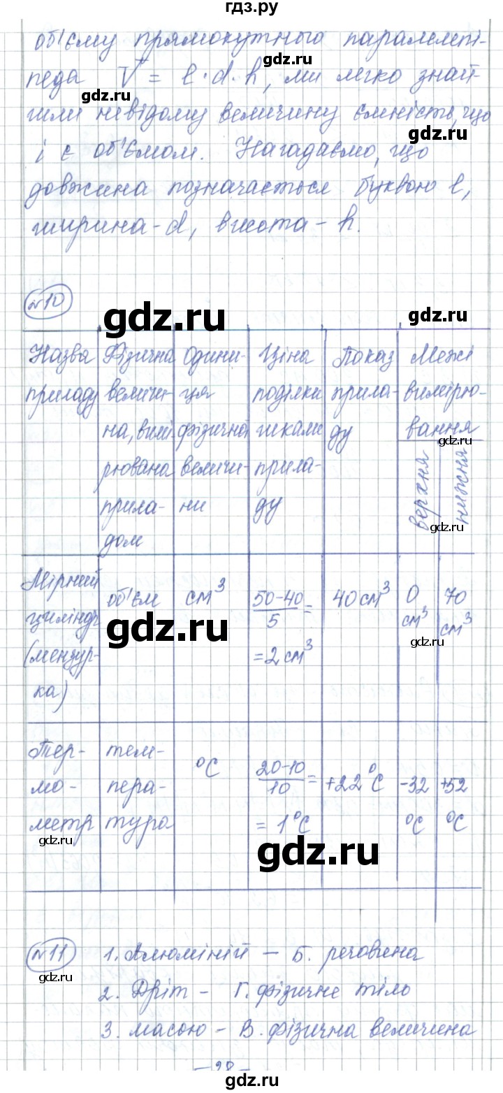 ГДЗ по физике 7 класс Барьяхтар   страница - 44, Решебник
