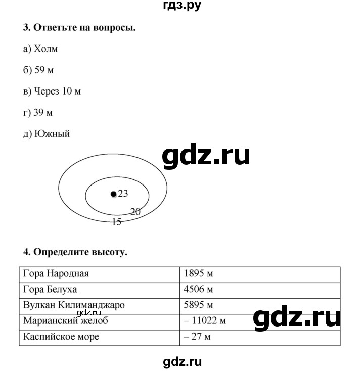 ГДЗ по географии 6 класс Болотникова тетрадь-практикум   страница - 24, Решебник