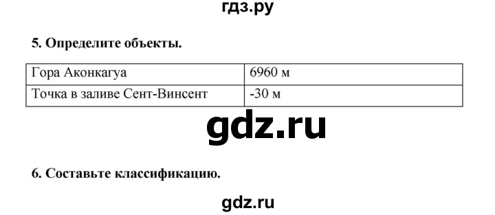 ГДЗ по географии 6 класс Болотникова тетрадь-практикум   страница - 25, Решебник