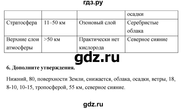 ГДЗ по географии 6 класс Болотникова тетрадь-практикум   страница - 49, Решебник