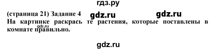 ГДЗ по окружающему миру 1 класс Плешаков проверочные работы  страница - 21, Решебник 2017