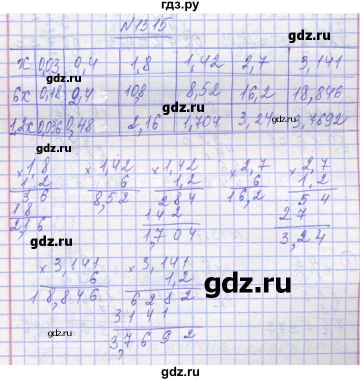 ГДЗ по математике 5 класс Истер   вправа - 1315, Решебник №1