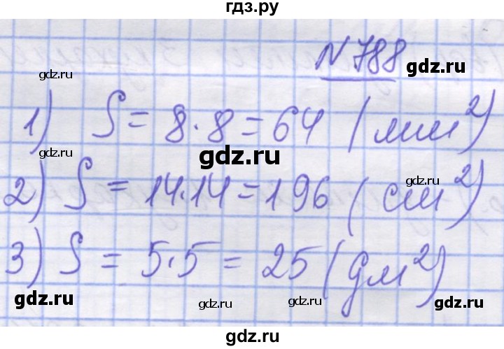 ГДЗ по математике 5 класс Истер   вправа - 788, Решебник №1