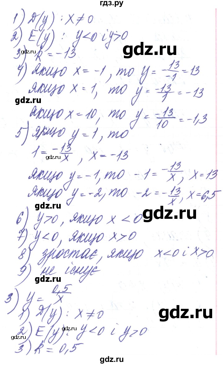 ГДЗ по алгебре 8 класс Тарасенкова   вправа - 409, Решебник