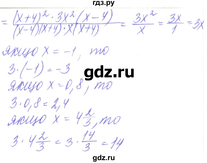 ГДЗ по алгебре 8 класс Кравчук   вправа - 138, Решебник