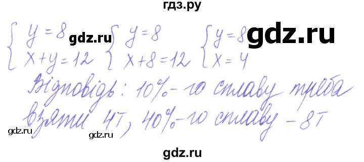 ГДЗ по алгебре 8 класс Кравчук   вправа - 171, Решебник