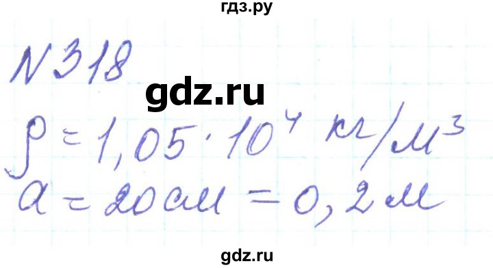 ГДЗ по алгебре 8 класс Кравчук   вправа - 318, Решебник