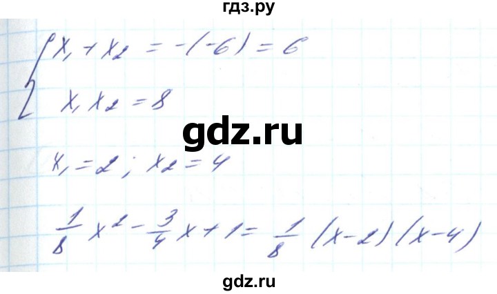 ГДЗ по алгебре 8 класс Кравчук   вправа - 781, Решебник