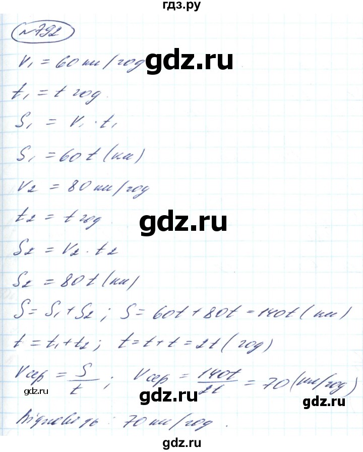 ГДЗ по алгебре 8 класс Кравчук   вправа - 792, Решебник