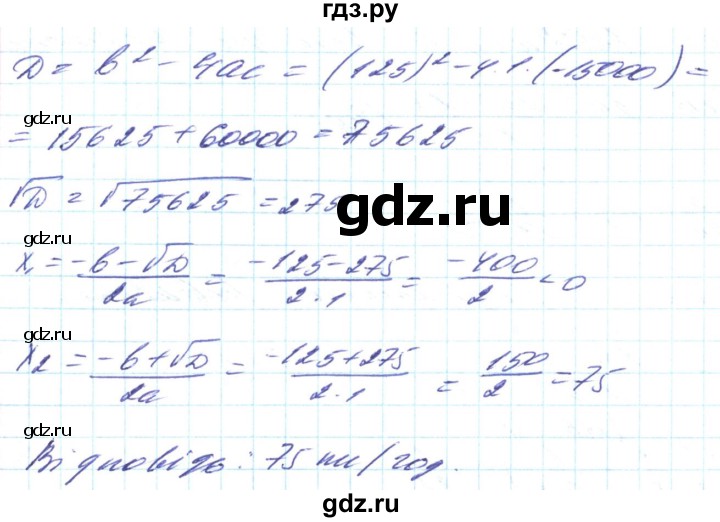 ГДЗ по алгебре 8 класс Кравчук   вправа - 863, Решебник