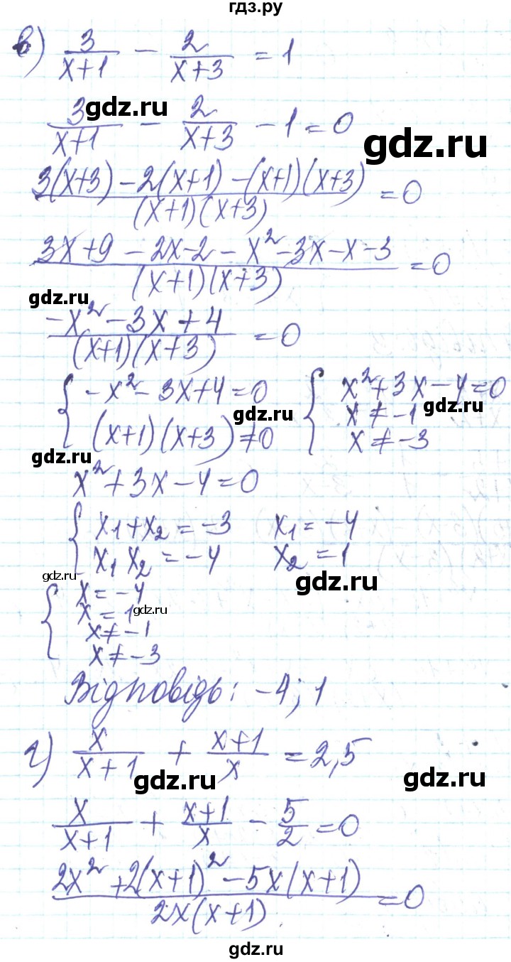 ГДЗ по алгебре 8 класс Кравчук   вправа - 970, Решебник
