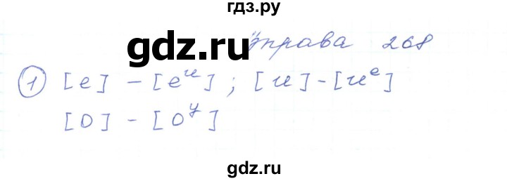 ГДЗ по украинскому языку 5 класс Ермоленко   вправа - 268, Решебник