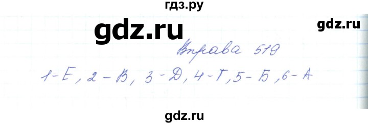 ГДЗ по украинскому языку 5 класс Ермоленко   вправа - 519, Решебник