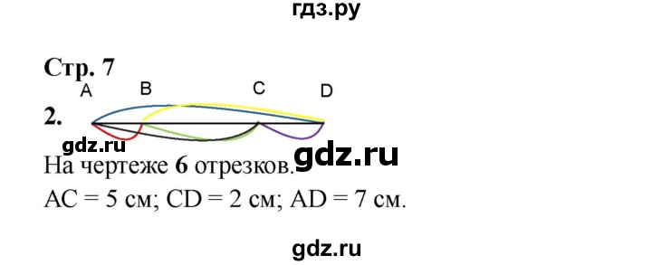 ГДЗ по математике 2 класс Волкова конструирование  страница - 7, Решебник 2025