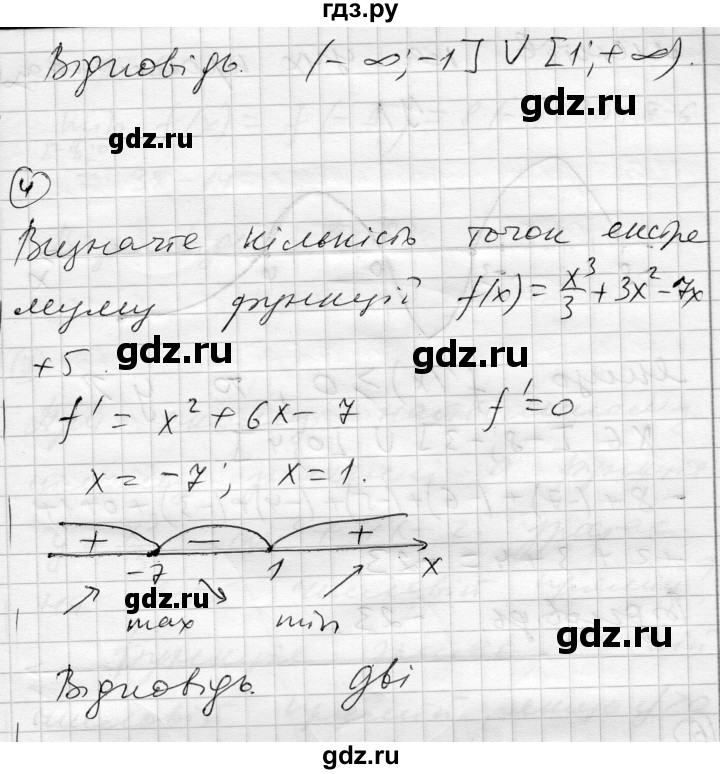 ГДЗ по алгебре 11 класс Зинченко комплексная тетрадь для контроля знаний Академический уровень сторінка - 35, Решебник