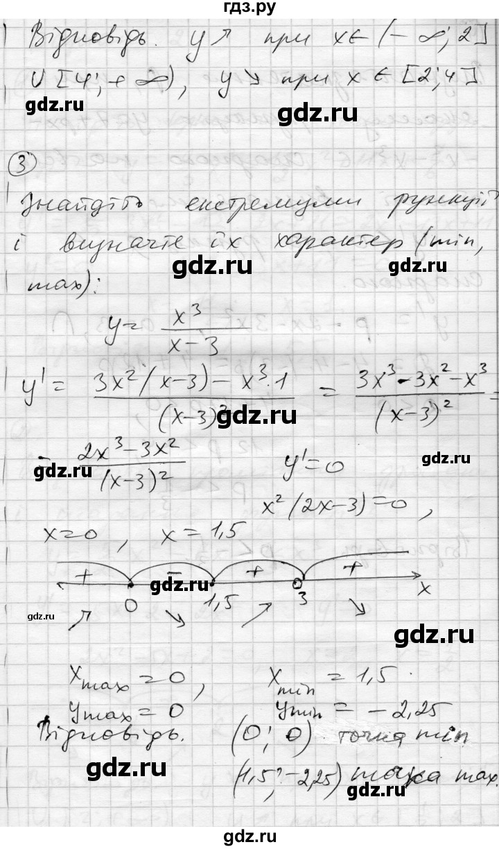 ГДЗ по алгебре 11 класс Зинченко комплексная тетрадь для контроля знаний Академический уровень сторінка - 7, Решебник