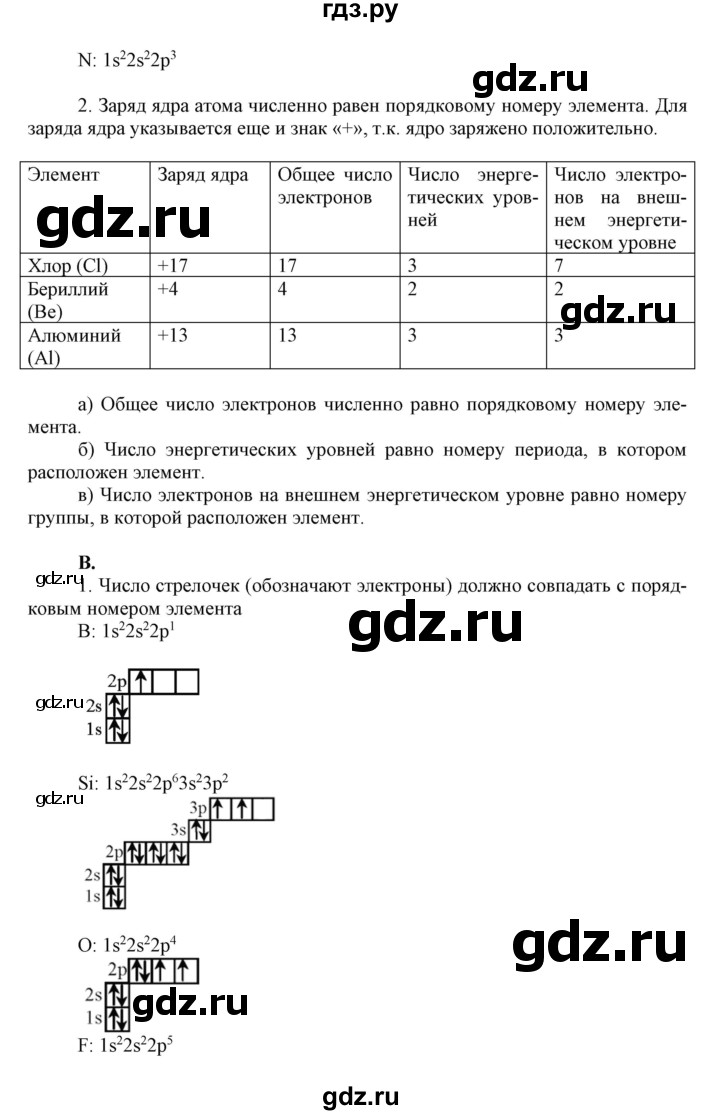 ГДЗ вопросы и задания. параграф 2 химия 8 класс Усманова, Сакарьянова