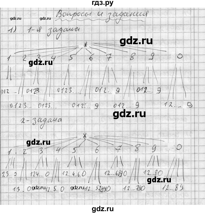 ГДЗ по алгебре 7 класс Бунимович   вопросы и задания / глава 8. параграф - 2, Решебник №1