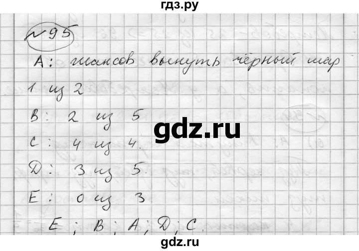 ГДЗ по алгебре 7 класс Бунимович   упражнение - 95, Решебник №1