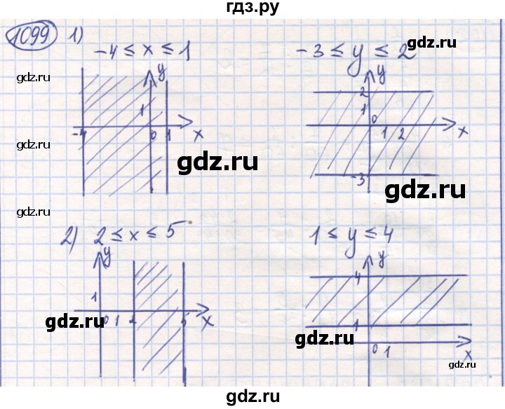 ГДЗ по математике 6 класс Алдамуратова   упражнение - 1099, Решебник