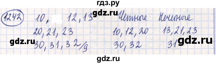 ГДЗ по математике 6 класс Алдамуратова   упражнение - 1242, Решебник