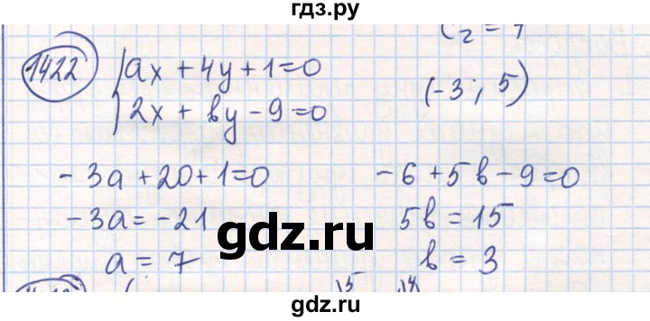 ГДЗ по математике 6 класс Алдамуратова   упражнение - 1422, Решебник