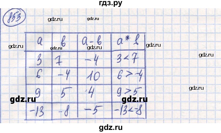 ГДЗ по математике 6 класс Алдамуратова   упражнение - 853, Решебник