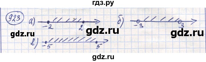 ГДЗ по математике 6 класс Алдамуратова   упражнение - 923, Решебник