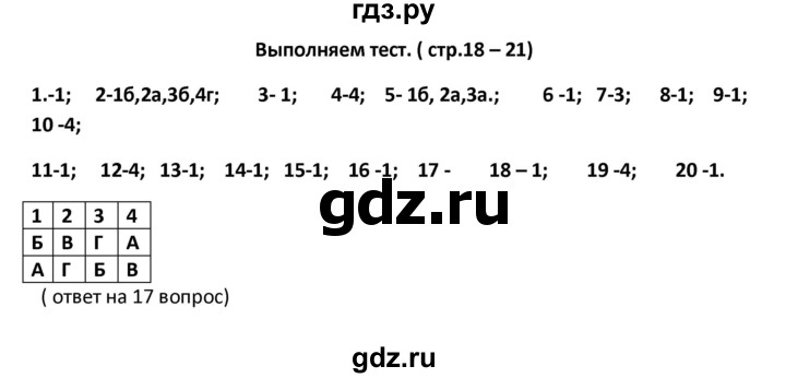 ГДЗ по географии 8 класс Ольховая тетрадь-тренажёр  страница - 18–20, Решебник
