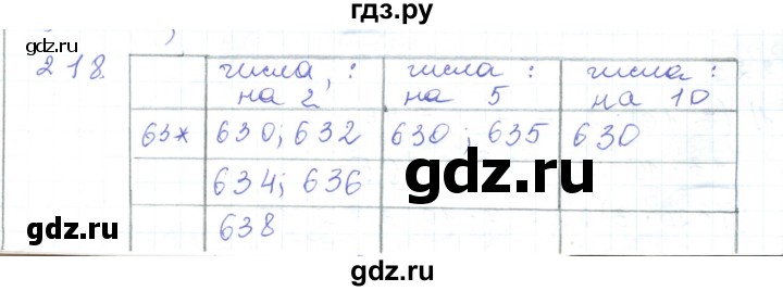 ГДЗ по математике 5 класс Алдамуратова   упражнение - 218, Решебник
