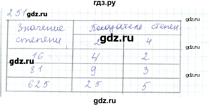 ГДЗ по математике 5 класс Алдамуратова   упражнение - 251, Решебник