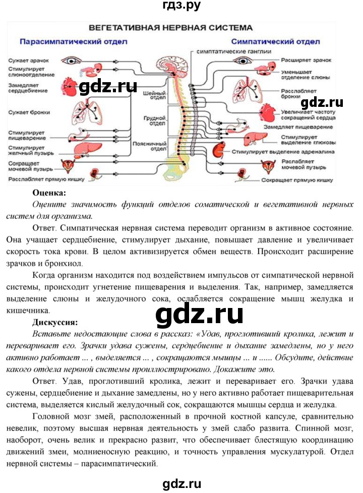 ГДЗ по биологии 7 класс Соловьева   страница - 163, Решебник