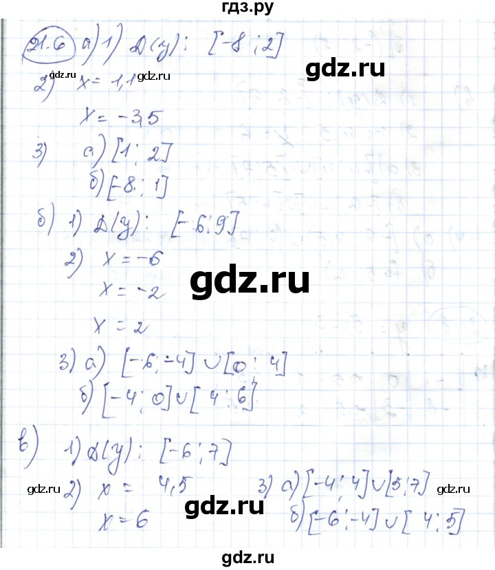 ГДЗ по алгебре 7 класс Абылкасымова   параграф 21 - 21.6, Решебник