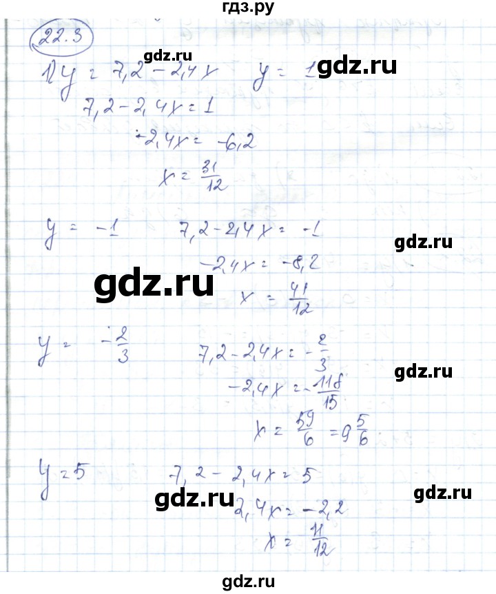 ГДЗ по алгебре 7 класс Абылкасымова   параграф 22 - 22-3%i, Решебник