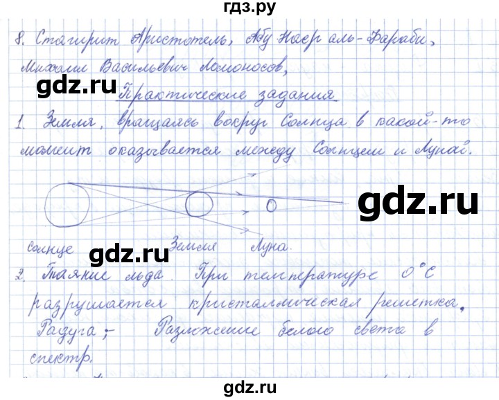 ГДЗ по физике 7 класс Башарулы   параграф - 1, Решебник