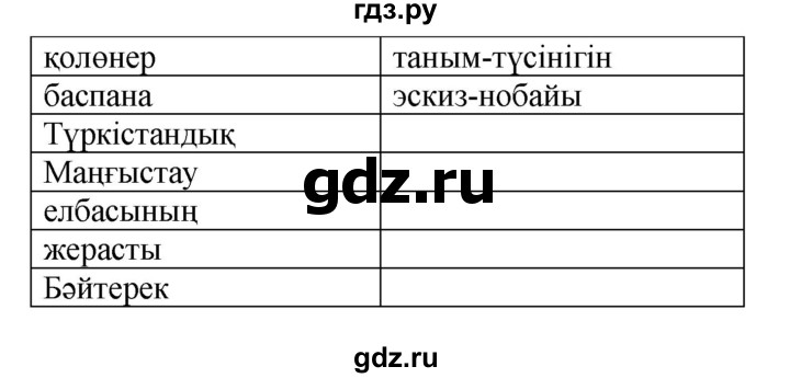 ГДЗ по казахскому языку 6 класс Аринова   страница - 48-49, Решебник
