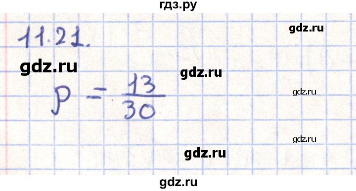 ГДЗ по геометрии 9 класс Мерзляк  Углубленный уровень параграф 11 - 11.21, Решебник