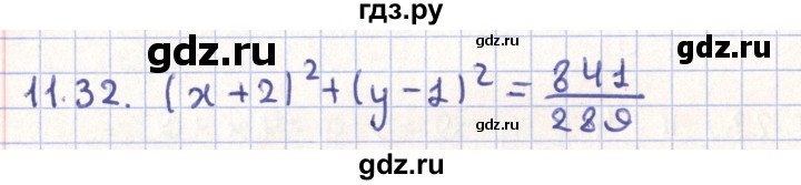 ГДЗ по геометрии 9 класс Мерзляк  Углубленный уровень параграф 11 - 11.32, Решебник