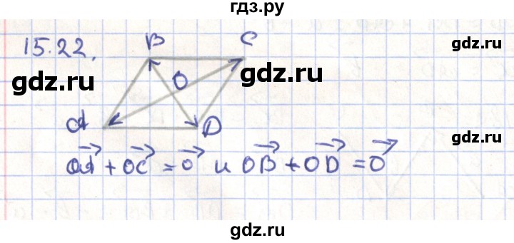 ГДЗ по геометрии 9 класс Мерзляк  Углубленный уровень параграф 15 - 15.22, Решебник