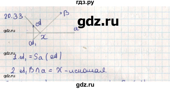 ГДЗ по геометрии 9 класс Мерзляк  Углубленный уровень параграф 20 - 20.33, Решебник