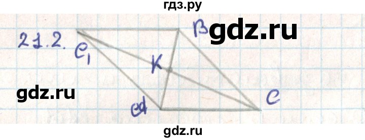 ГДЗ по геометрии 9 класс Мерзляк  Углубленный уровень параграф 21 - 21.2, Решебник