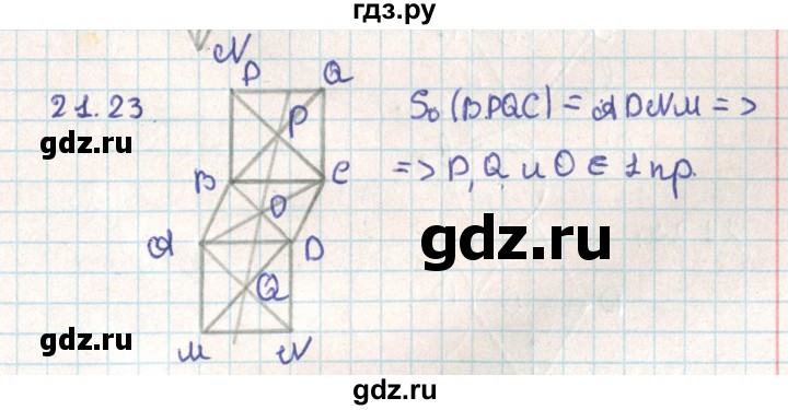 ГДЗ по геометрии 9 класс Мерзляк  Углубленный уровень параграф 21 - 21.23, Решебник