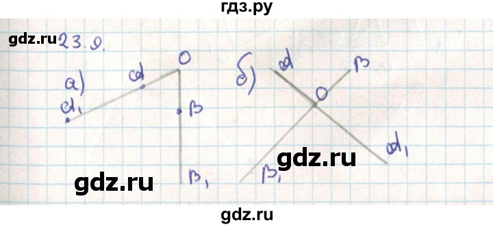 ГДЗ по геометрии 9 класс Мерзляк  Углубленный уровень параграф 23 - 23.9, Решебник