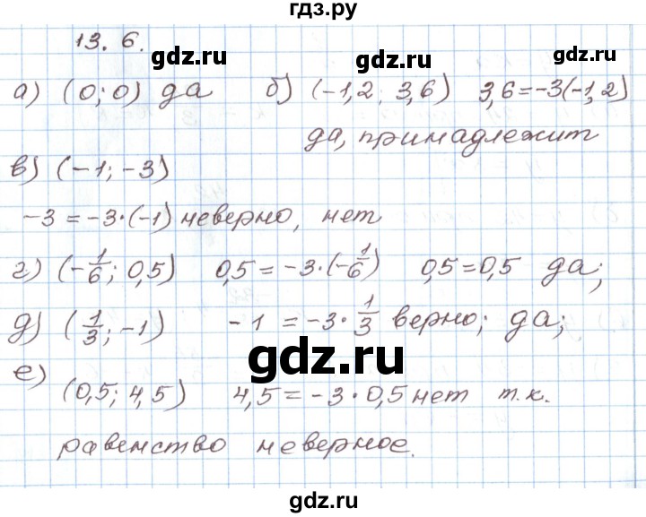 ГДЗ по алгебре 7 класс Мордкович   параграф 13 - 13.6, Решебник