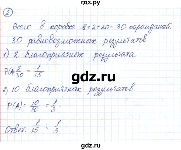 ГДЗ по алгебре 9 класс Мерзляк рабочая тетрадь  параграф 19 - 2, Решебник