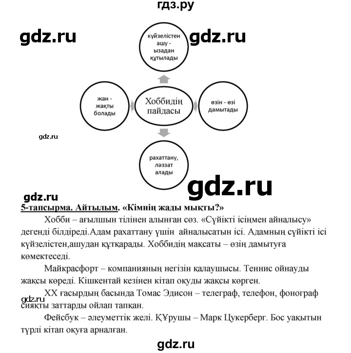ГДЗ по казахскому языку 5 класс Даулетбекова   страница - 85, Решебник